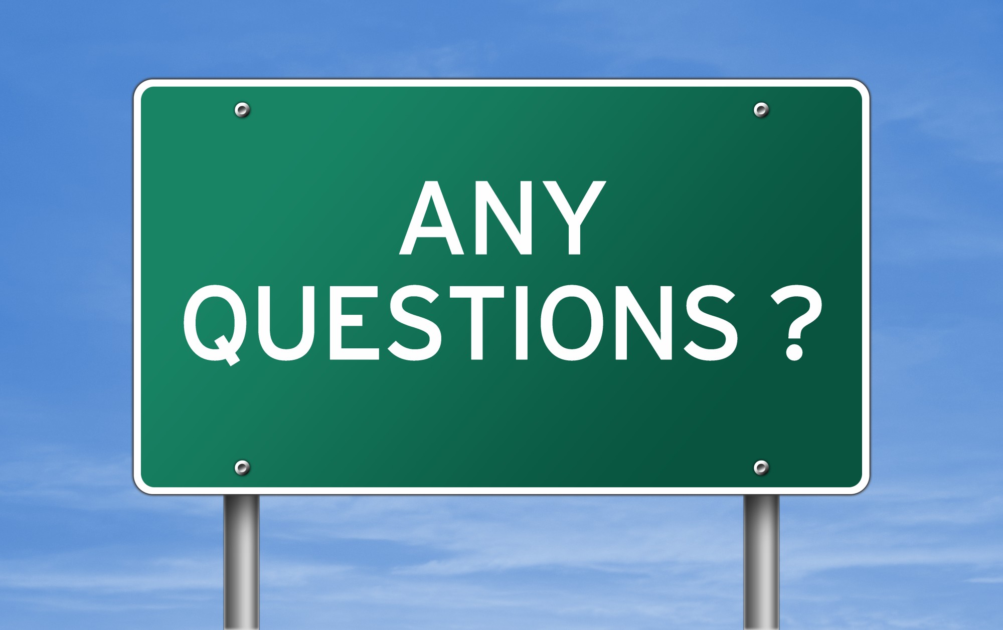 Got Questions? We Have Answers.