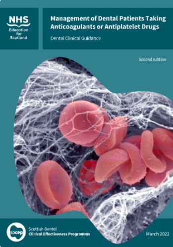 Updated SDCEP Anticoagulants and Antiplatelet Drugs dental guidance published