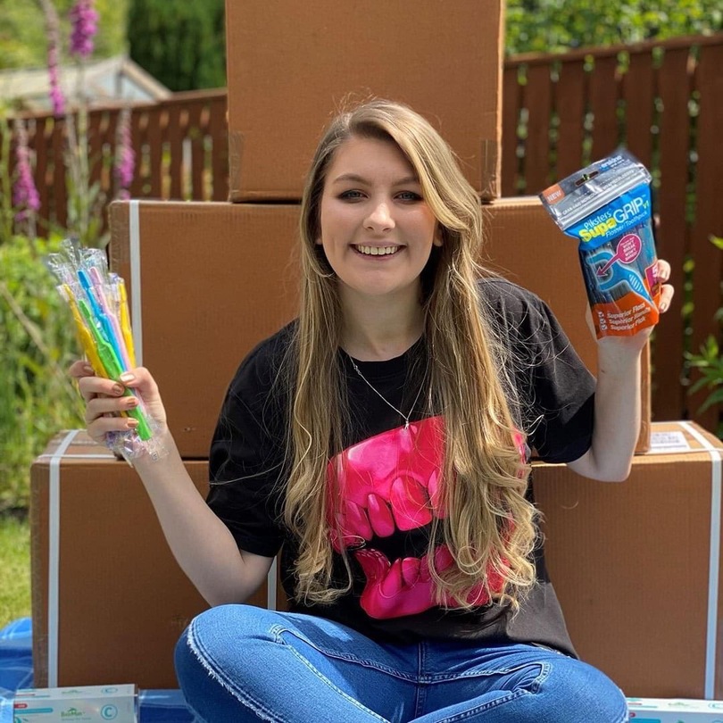 BSP Undergraduate Representative donates dental supplies to care homes