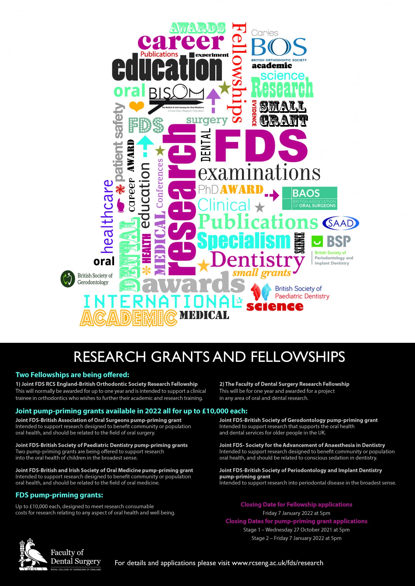 2022 FDS Research Fellowships and Pump-Priming Grants